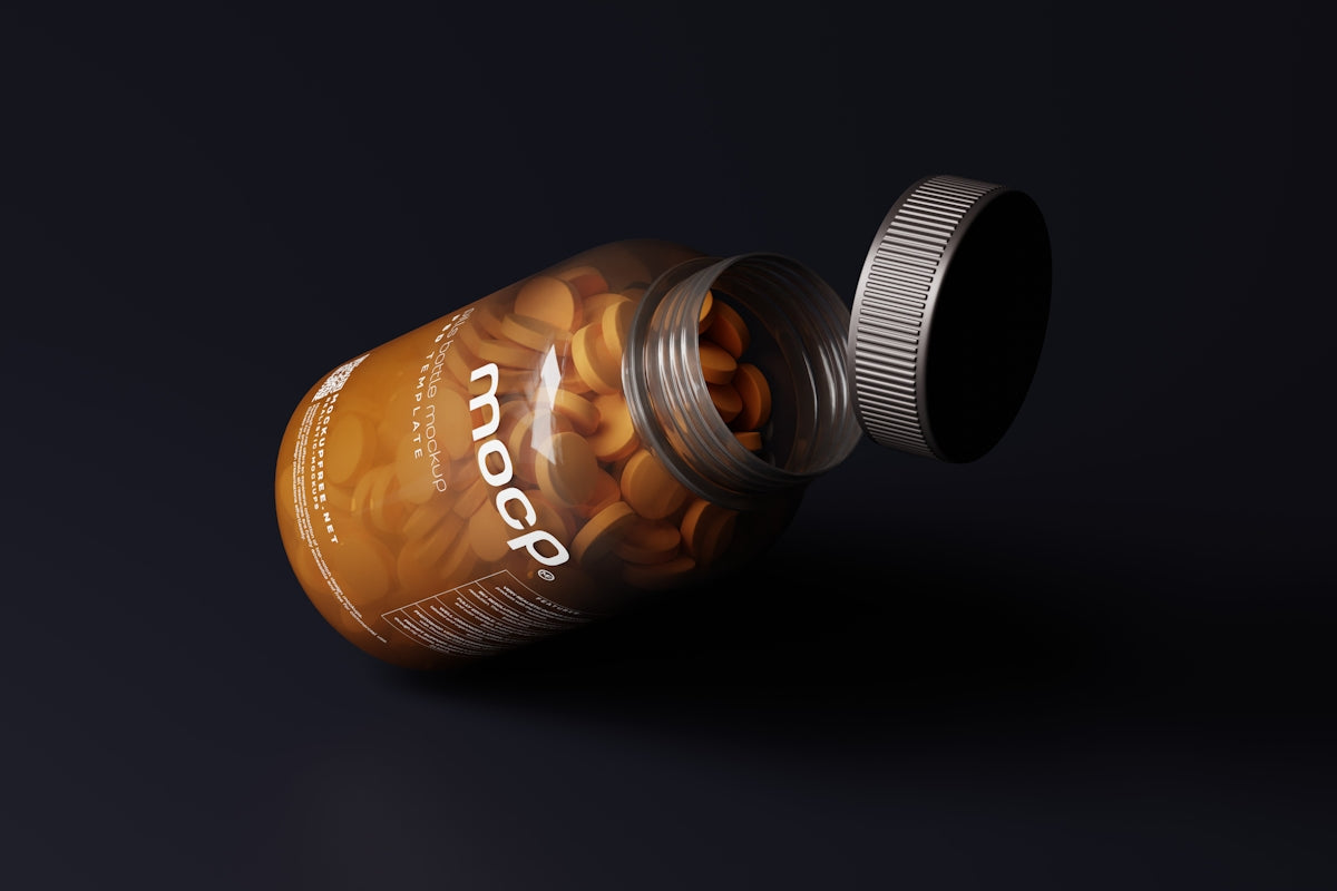 a close up of a jar of food on a table