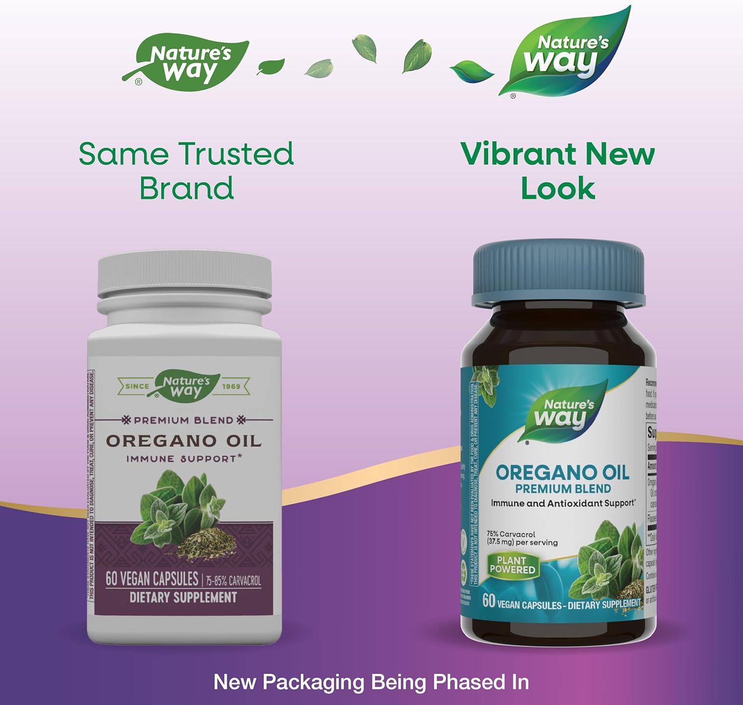 NATURES WAY: Oregano Oil, 60 capsules