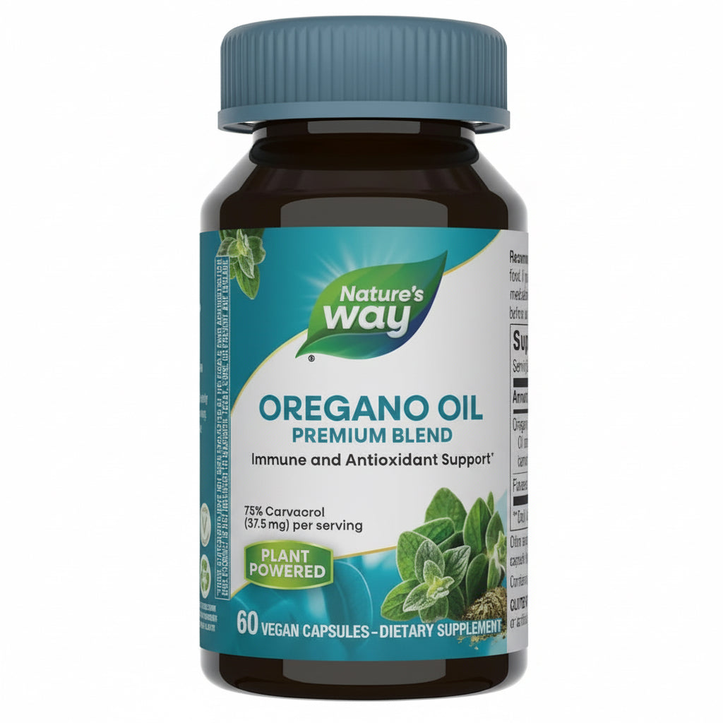 NATURES WAY: Oregano Oil, 60 capsules